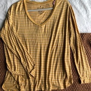 American Eagle striped long sleeve